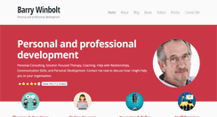 Desktop Screenshot of barrywinbolt.com